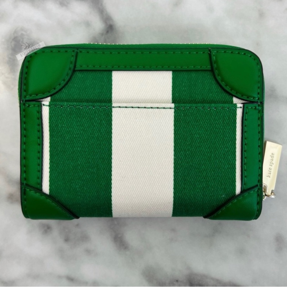Kate Spade Green and White Wallet - Picture 2 of 7